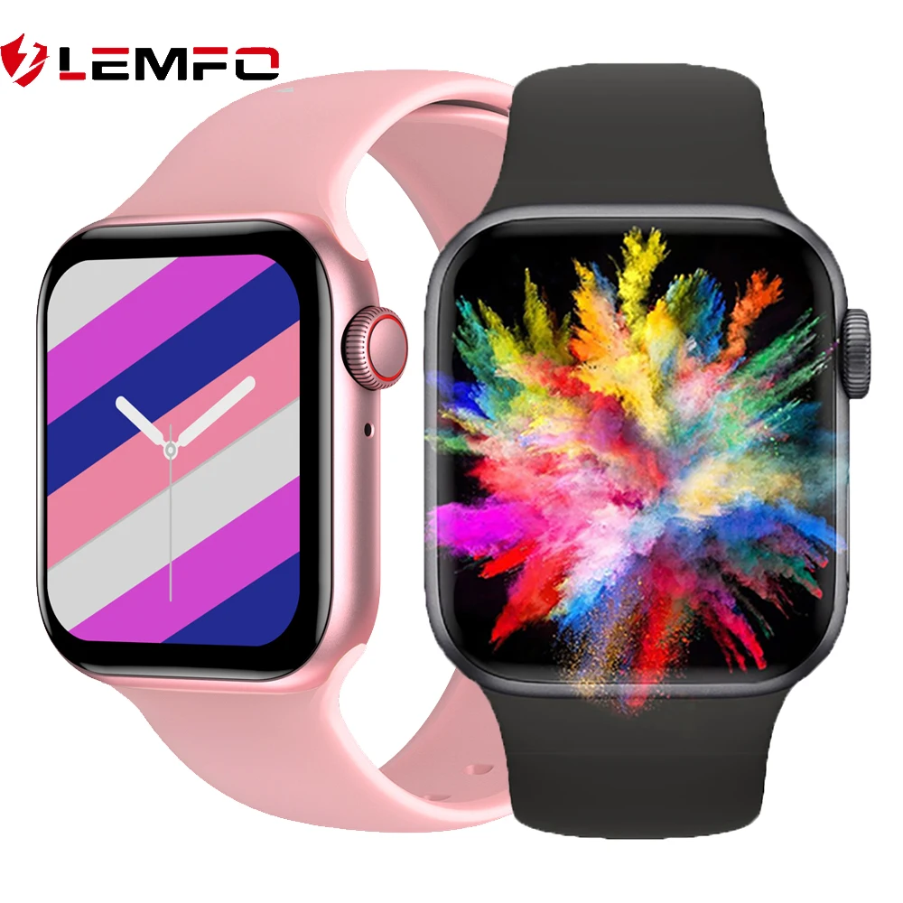 

LEMFO Smartwatch Iwo 13 Pro C56 Smart Watch Men Women PK W46 W37 Bluetooth Call Custom Dials Wireless Charger Smartwatch 2021