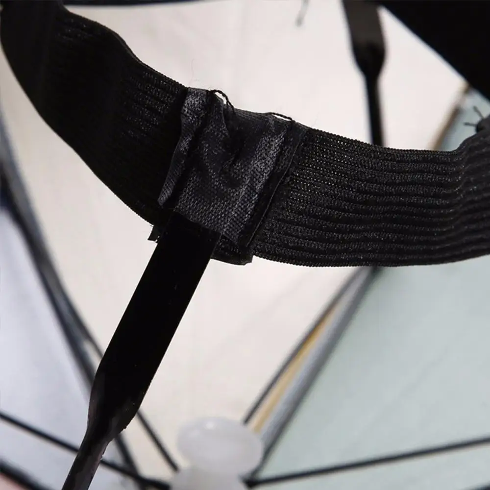 Портативный Зонт с креплением на голову 55 см солнцезащитный козырек легкий для