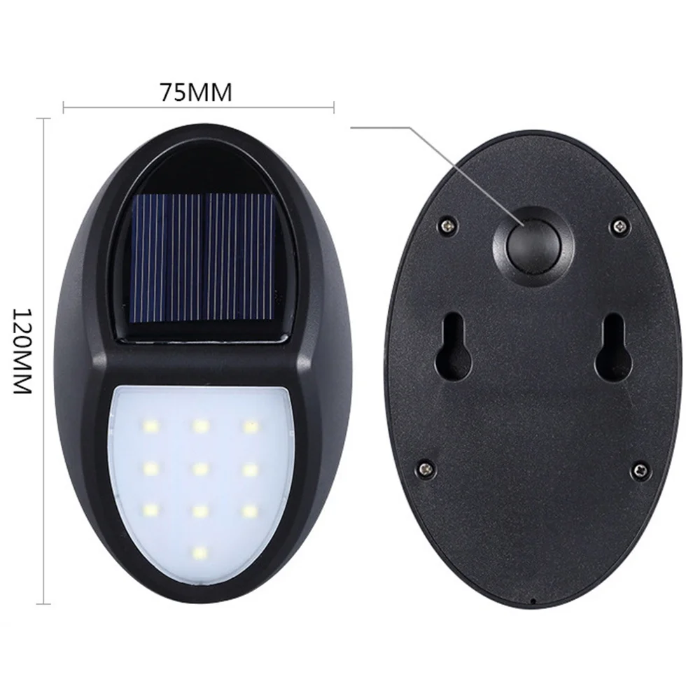 

Solar Wall Lamp 10led Villa Outdoor Rainproof Lighting Small Wall Lamp Home