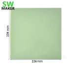 220x220x3 мм полипропийен строительные пластины для 3D принтеров MK2MK2AMK3, Anet A8, A6, Prusa i3, Wanahao, Creality