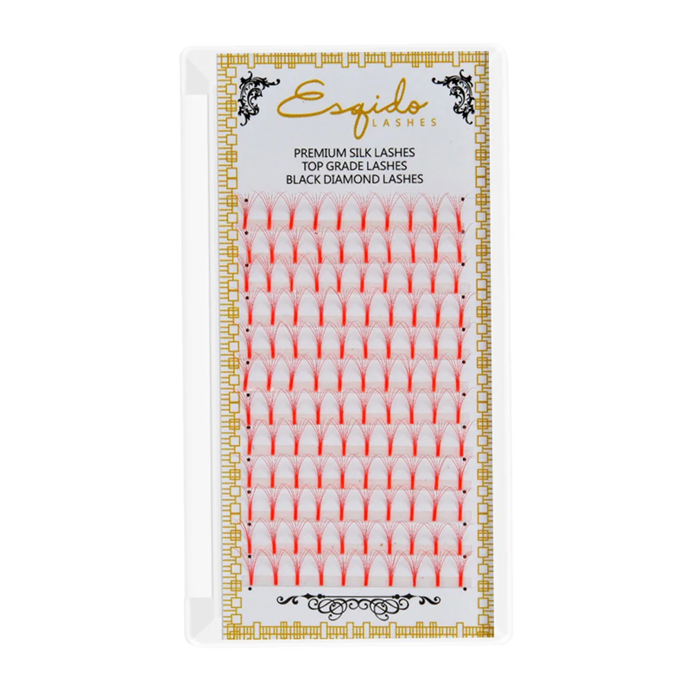 Привитые красные флисовые ресницы очень мягкие натуральные норковые бархатные