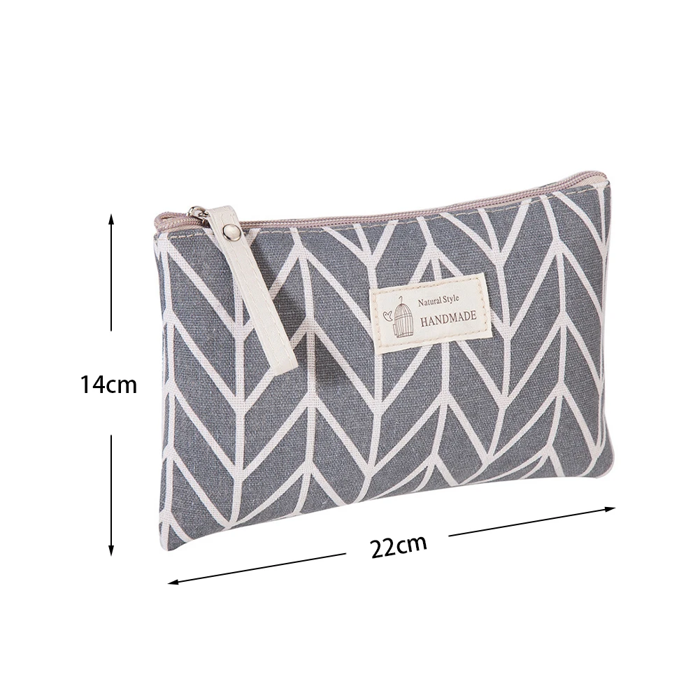 Женская клетчатая дорожная косметичка сумка для макияжа женская сумочка на