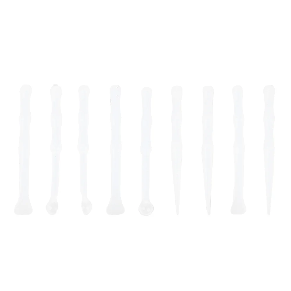 9 шт. силиконовая форма клеевые мешалки эпоксидная смола смешивающие палочки