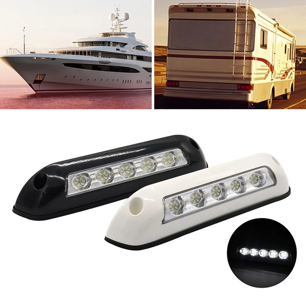 

12V White 6000K IP67 Waterproof 5 LED Light Spotlight For Car RV Boat Ship LED Spotlight Trailer Tractors Atv Light