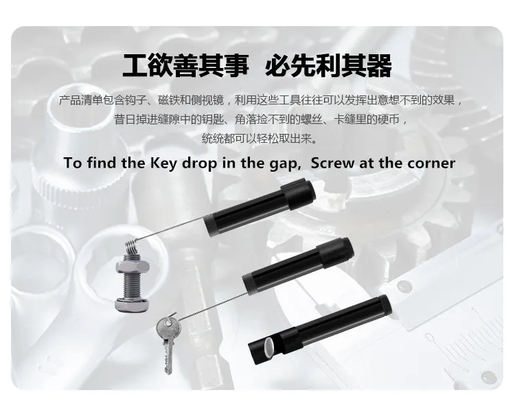 1 м 2 7 мм объектив 6 светодиодов в Android/ПК 720P HD эндоскоп трубка водонепроницаемый