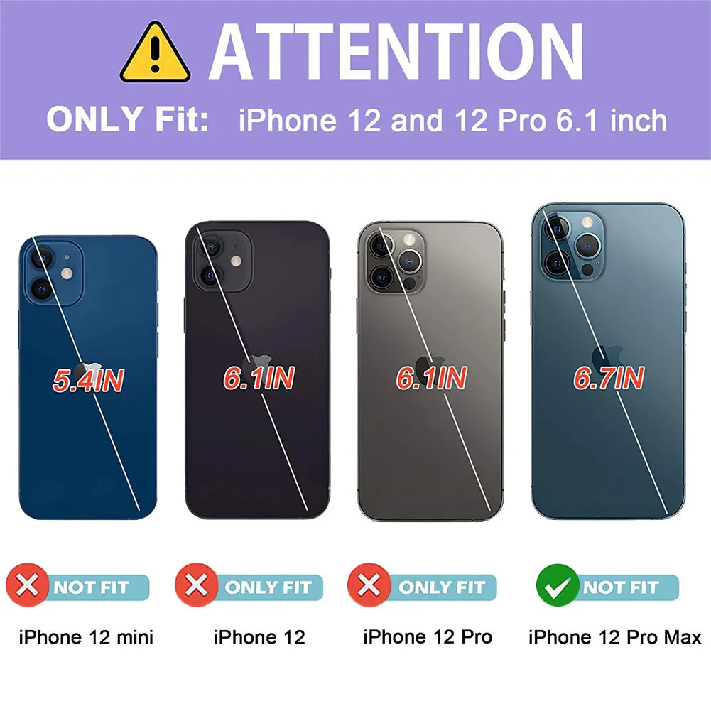 

2Pcs Privacy Screen Protector For IPhone 12 Pro Max Privacy Tempered Glass Anti-Peeping Screen Protector Phone Screen Covers