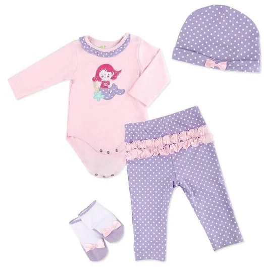 

Reborn Dolls Baby Clothes Purple Outfits For 18"- 22" Reborn Baby Girl