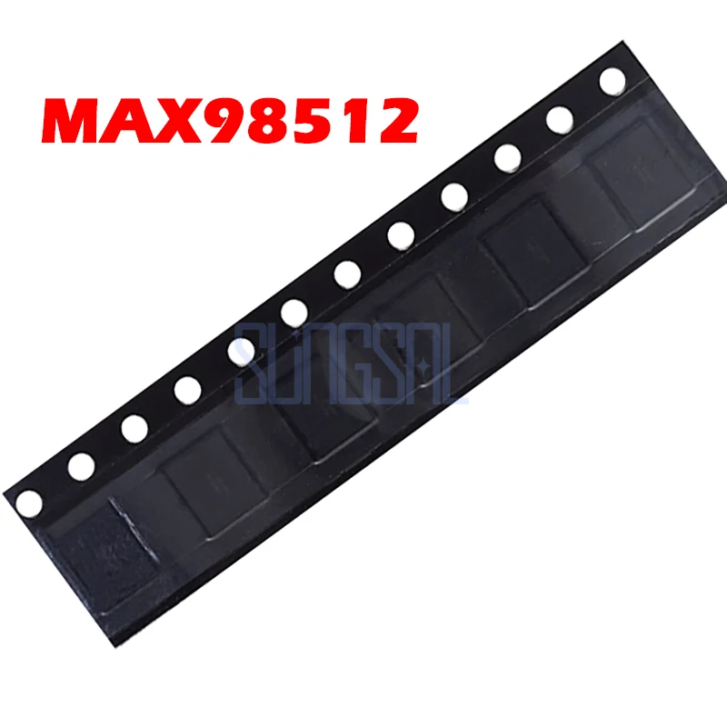 10 шт./лот 100% новый + 98512 MAX98512EWX MAX98512 аудио ic для samsung S9 +|Интегральные схемы| |