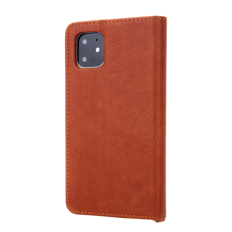 Вращающийся Кожаный чехол кошелек с боковым слотом для карт iPhone XR X Xs Max 11Pro 11 из