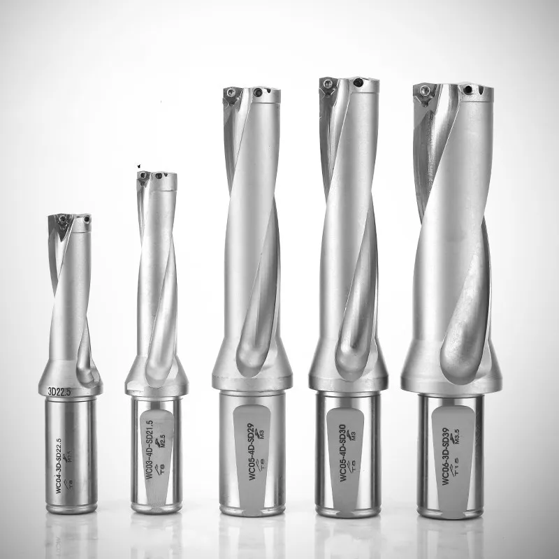 Сверло с ЧПУ U сверлильное сверло лезвием WC стразы распылителем диаметр 2/3/4/5 раз