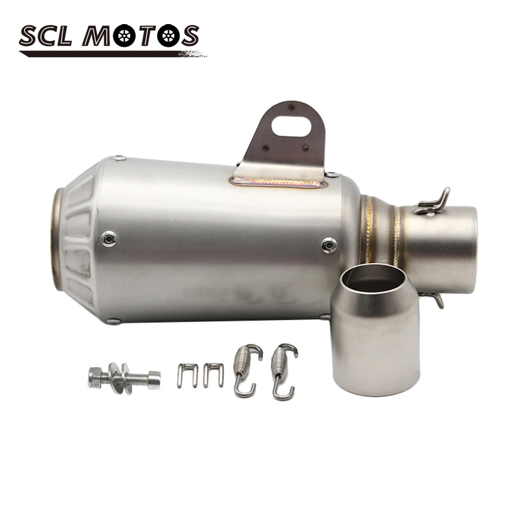 SCL MOTOS 1 шт. титановая выхлопная труба мотоцикла Ak глушитель Moto Escape Aventura GP-Force Dirt Bike