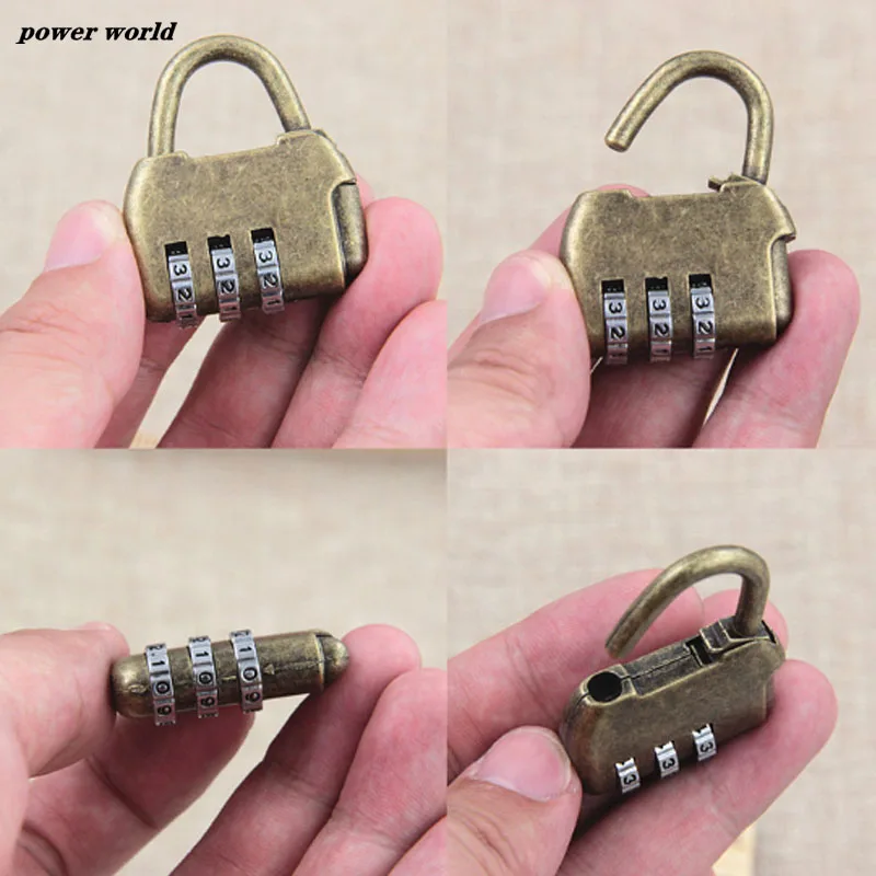 Антикварные замки из цинкового сплава замок в китайском стиле с комбинацией для