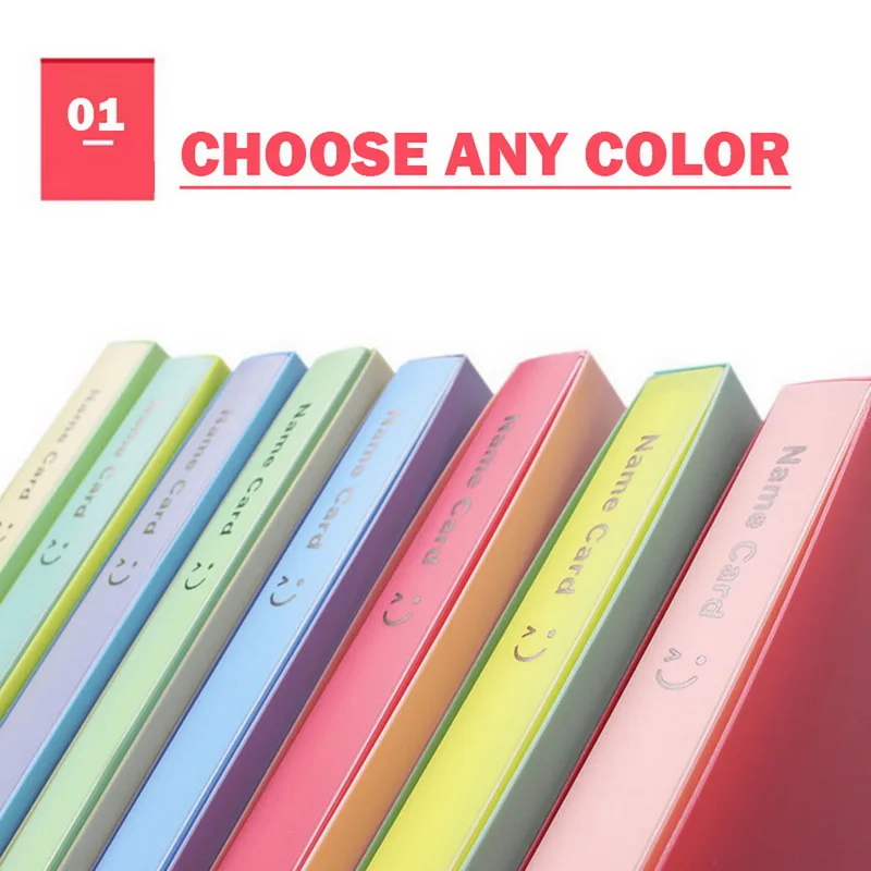 

120 Pockets Solid Color DIY Stickers For Photo Albums Frame Decoration Scrapbooking Photo Album Photo Card ID Holder