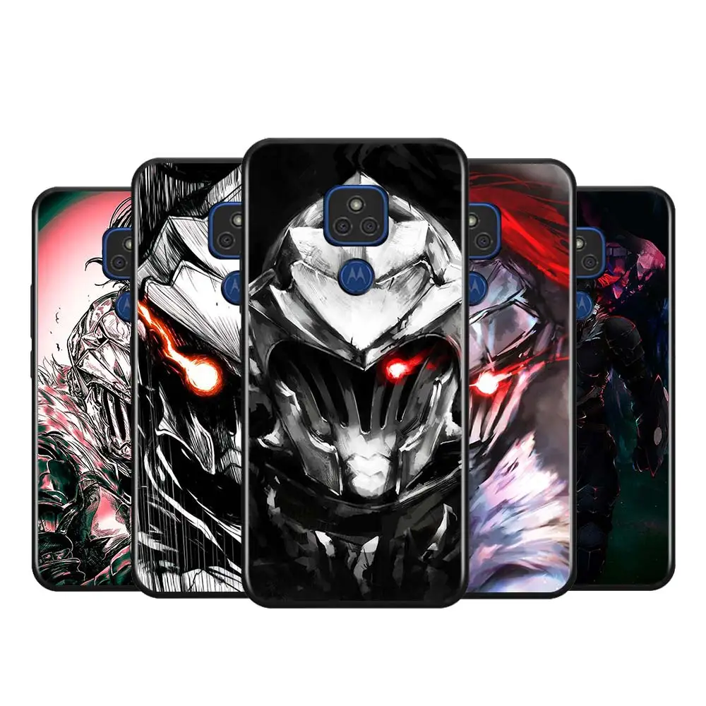 

Anime Goblin Slayer for Motorola G9 G8 G E7 E6 One Play Marco Hyper Fusion Stylus Power Lite Edge Plus Black Phone Case