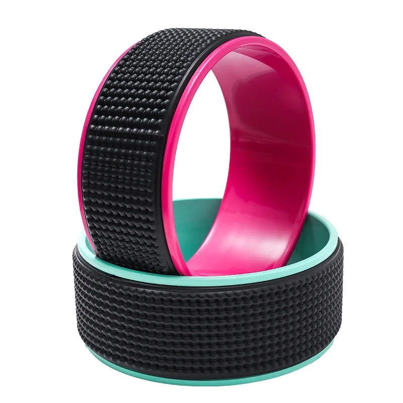 Массаж точки Йога колеса Пилатес круг EVA ролик для фитнеса Колесо назад