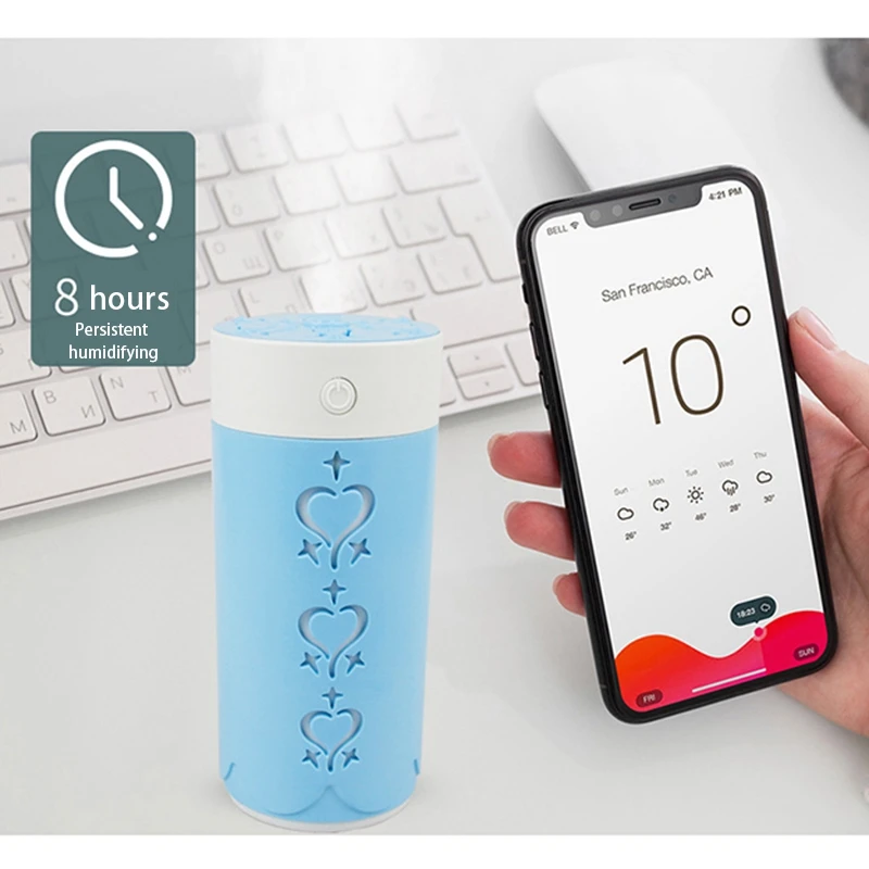 

Lucky Cup Humidifier USB Car Humidifiers Home Air Humidifier Mini Air Humidifier