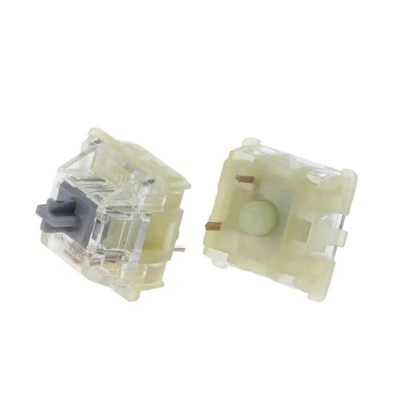 

2Pcs Original Cherry MX RGB Silent Silver Switch 3Pin Speed Silver Silent Switch For Mechanical Keyboard C26