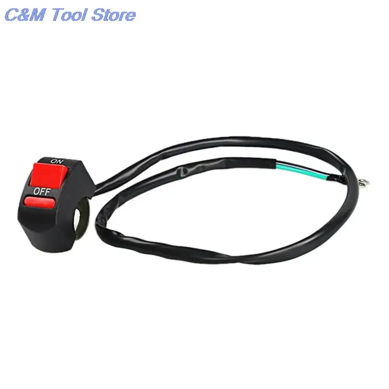 Universal Handlebar Motorcycle Switch ON-OFF Button LED Angel Eyes Light | Автомобили и мотоциклы