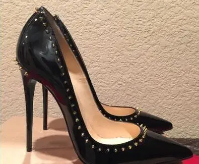 2019 г. Туфли на высоком каблуке с круглым носком модные тонкие туфли закрытым 12 см