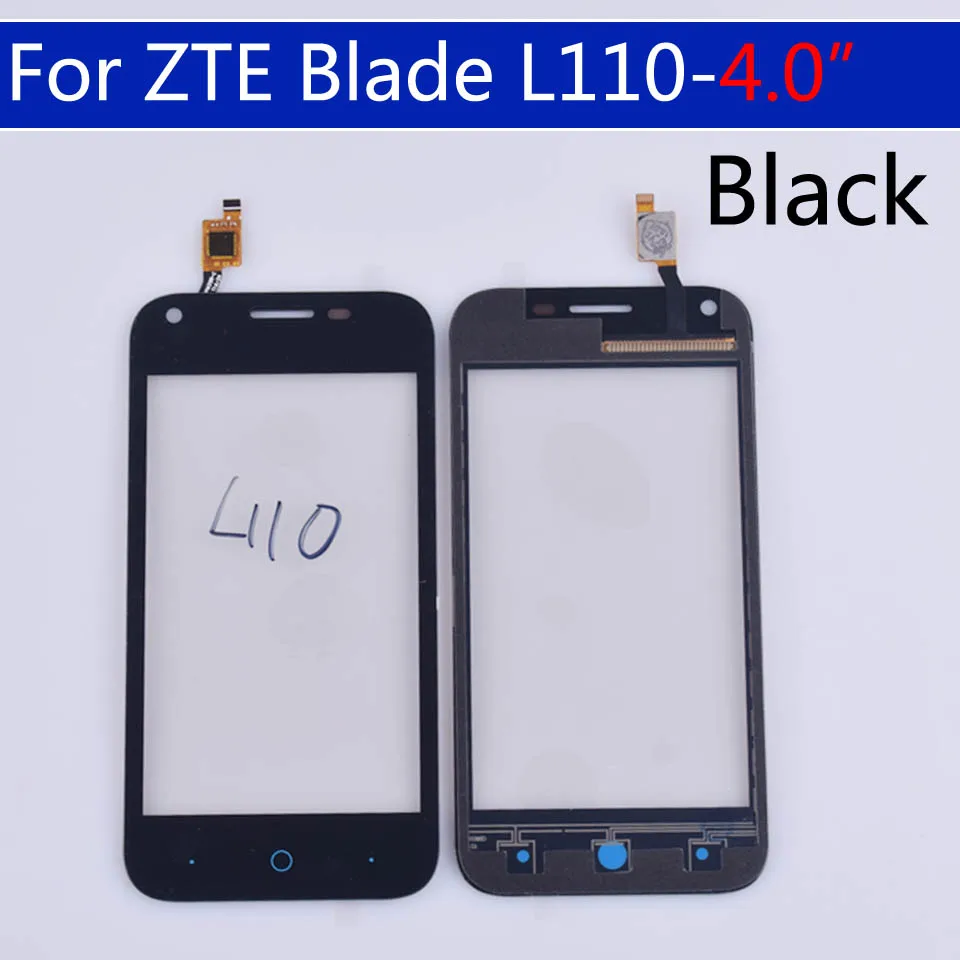 Сенсорная панель для ZTE Blade L110 сменный сенсорный экран с клейкой лентой 4 0