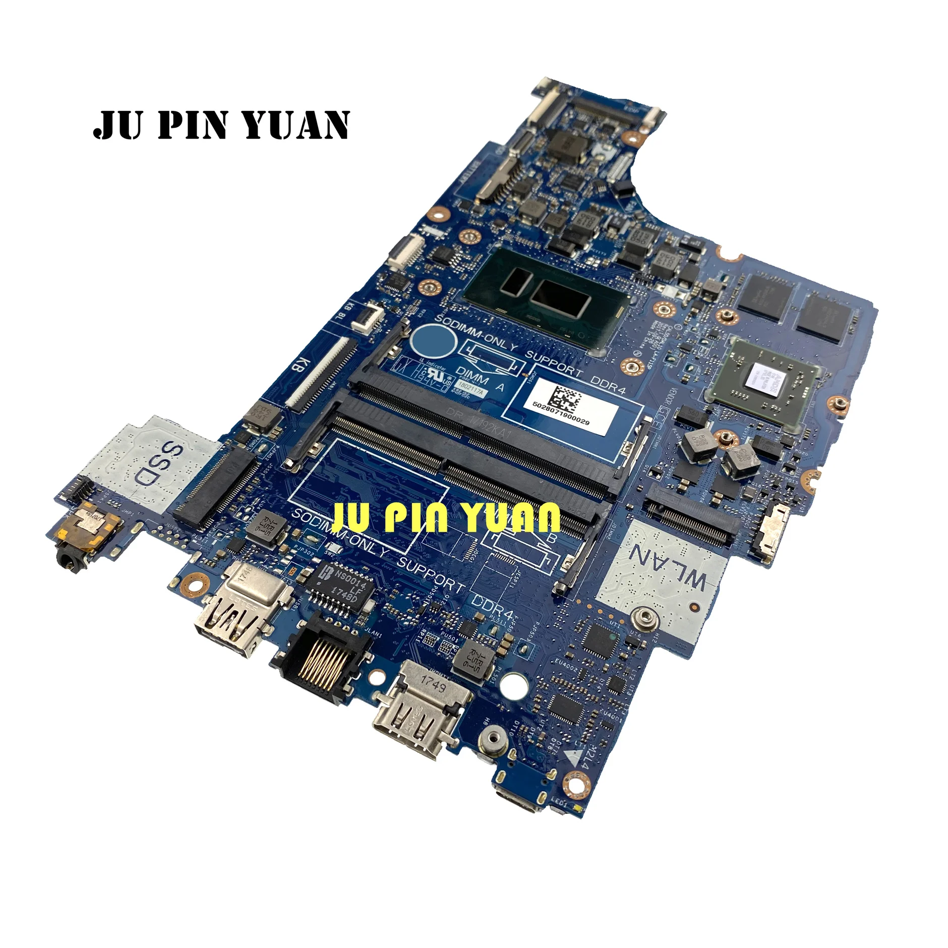 

For Dell Inspiron 15-5570 17-5770 3490 3590 Laptop Motherboard CN-0G9KR8 0G9KR8 CAL50 DAL10 LA-F115P I7-8550U 216-0889004 GPU