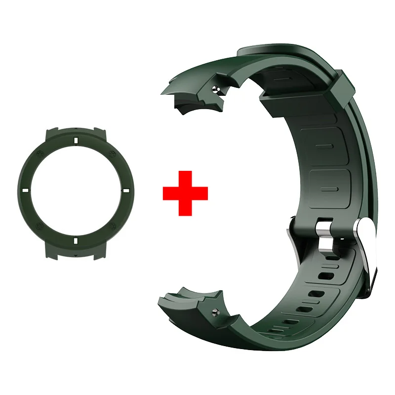 Ремешок для часов amazfit verge A1801 huami 3 band SIKAI сменный Браслет SIKAI также для verge lite - Цвет: cover and strap