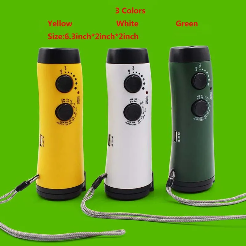 5 светодиодных портативные фонарики аварийных мощных ручных фонарей Динамо