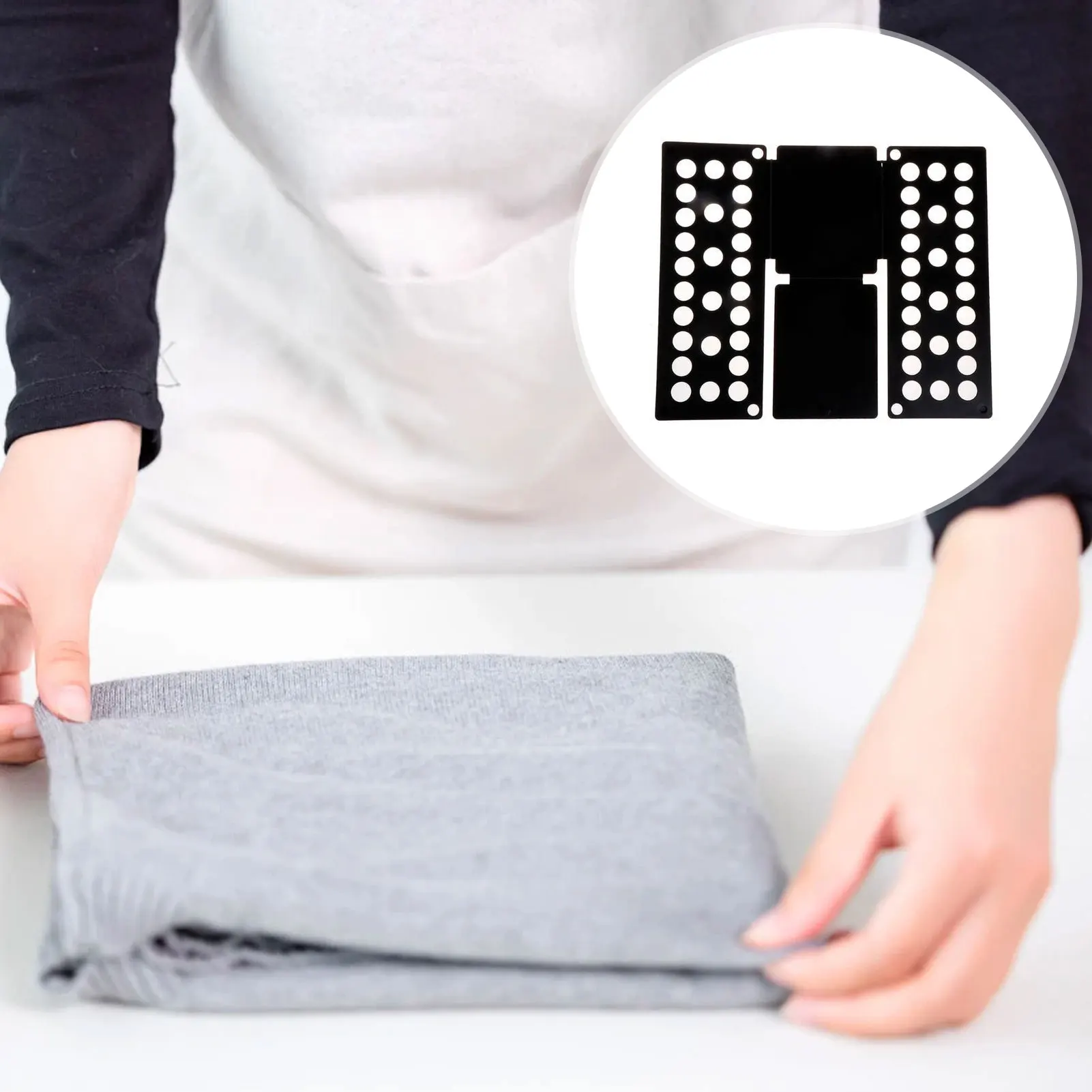 

T Shirts Jumpers Organizer Fold Clothes Holder Quick Clothes Folding Board Adult Kids Magic Clothes Folder Save Time