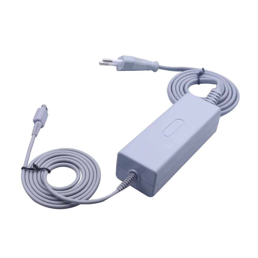 Адаптер зарядного устройства переменного тока 100-240 В для контроллера Nintendo Wii U