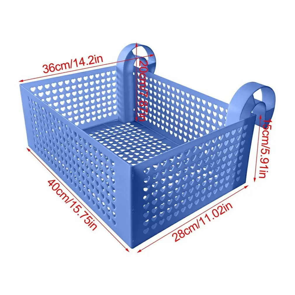 

Storage Basket Of Swimming Pool With Frame Hanging Rack Box Large Capacity Container For Store All Kinds Of Goods