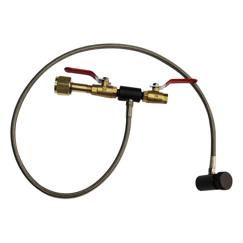 Отлично подходит для пейнтбола Танк бутылка заполните Refill Station Кобальт нить W21.8 14