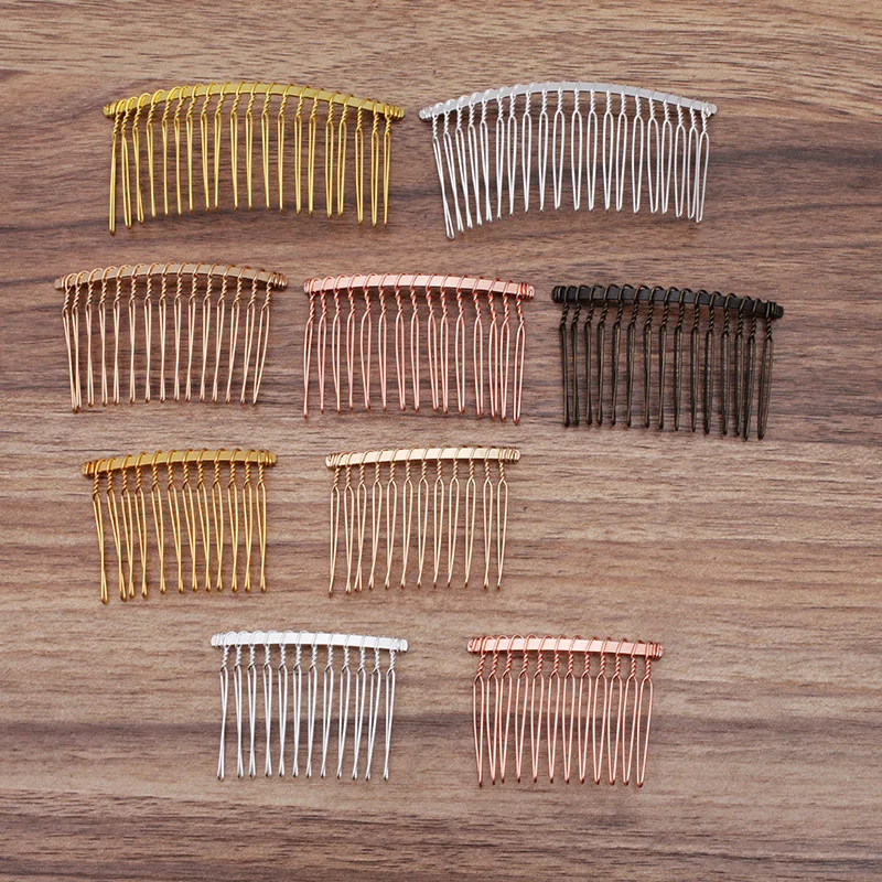 Женские свадебные заколки для волос сделай сам 20 шт. боковые расчески заколка