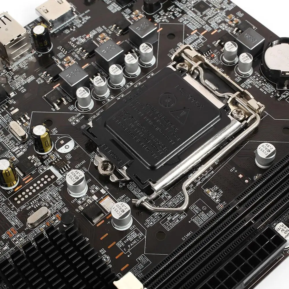4 × внутренняя USB2.0 материнская плата Micro ATX плата 2×DDR3 6 × Задняя USB2.0 Поддержка Core i7 Micro ATX плата H61 PCI-E X16 материнская плата