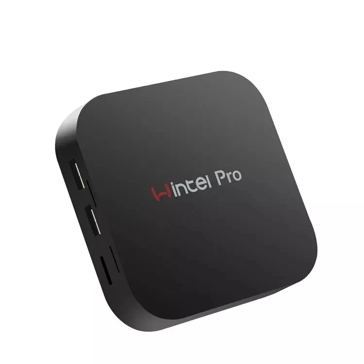 Wintel Pro TV Box Intel Z8350 Quad Core Mini PC 2GB 32GB 4.0 for Windows 10 TV Box W8 PRO