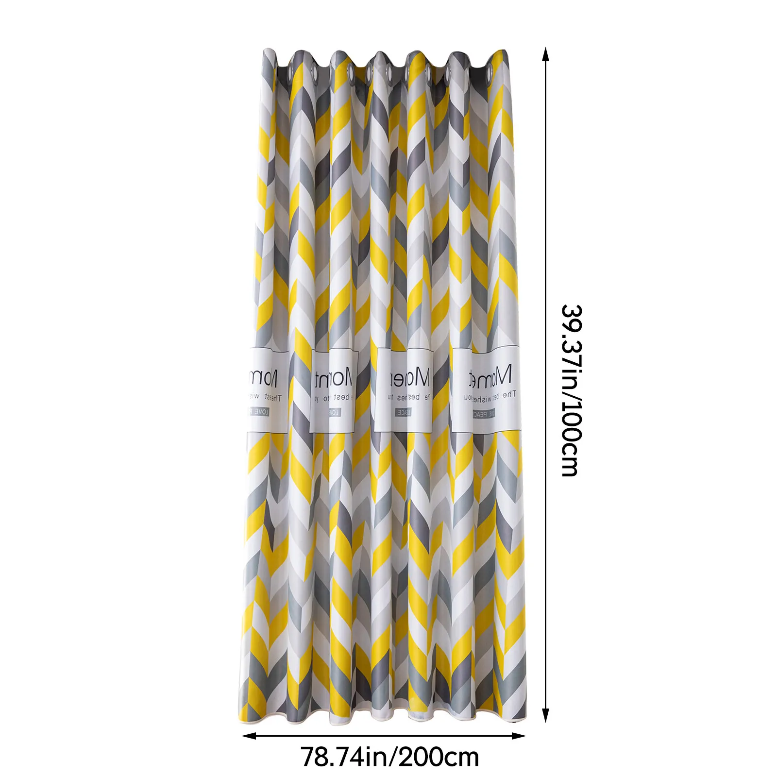 

100x200cm European-style Polyester Luxury Drapes, 1 Panels For Bedroom, Study Room Living Room Window Treatment Drapes