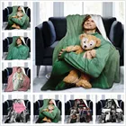 Покрывало для кровати, Фланелевое, для гостиной, спальни, офиса