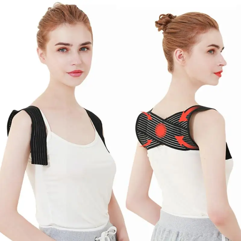 Корректор осанки на спине для взрослых коррекция пояса тренажер талии