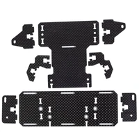 110 rc carbon fiber battery mounting plate for axial scx10 90022 90027 90047 vehicles trucks accessories