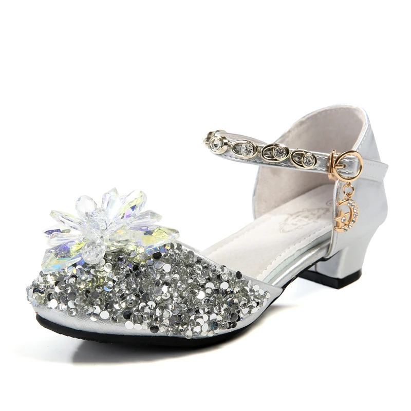 Обувь на высоком каблуке для девочек весна и осень 2020 модель фортепиано