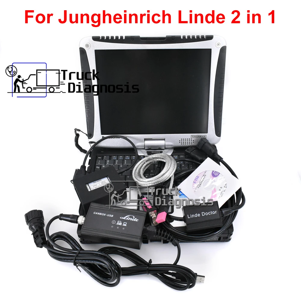 

Инструмент для диагностики вилочного погрузчика для Judit Incado Box, Комплект Диагностики JUDIT 4 Jungheinrich с ноутбуком CF19 Incado linde canbox doctor