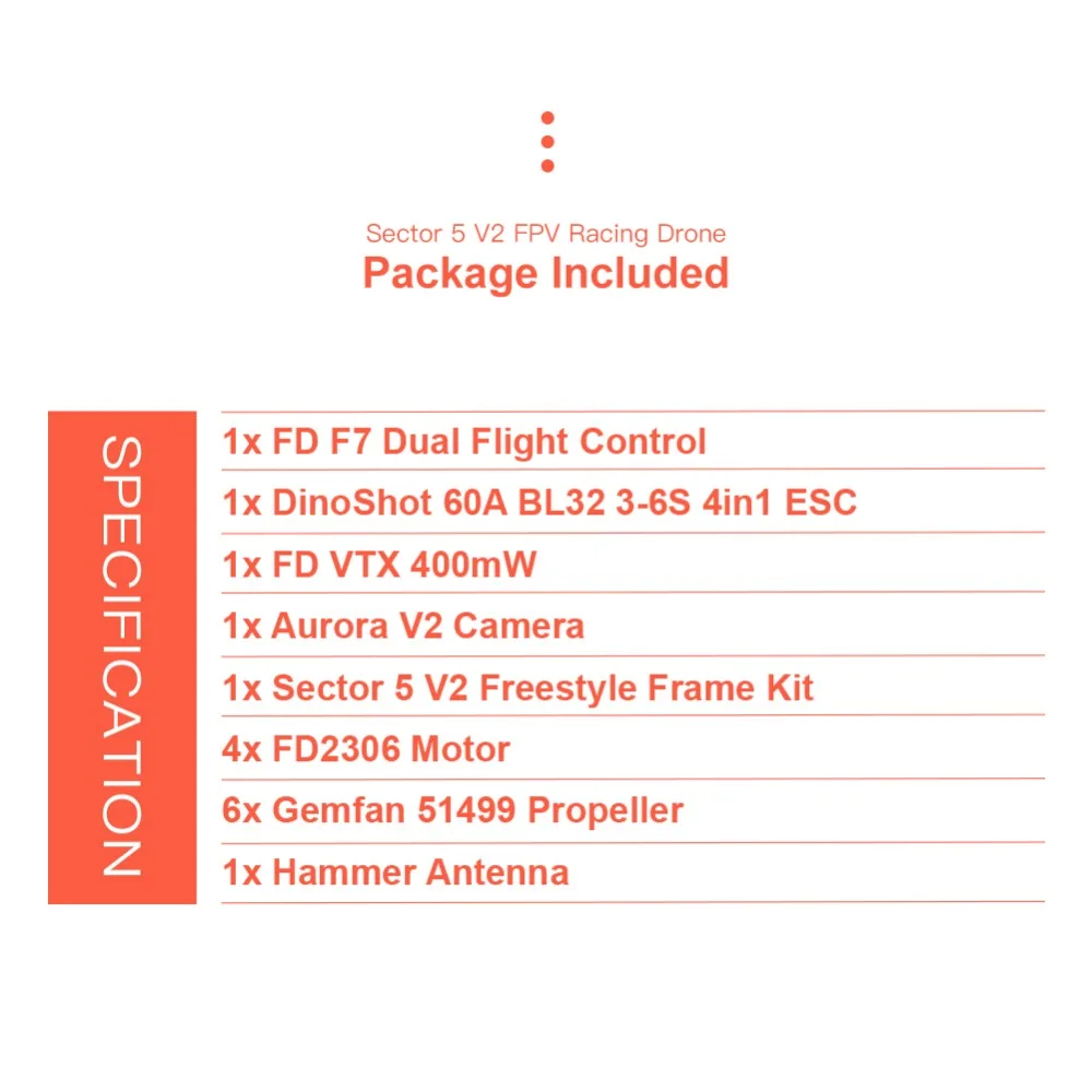 HGLRC 5 Дюймов Фристайл PNP FPV гоночный Дрон F7 Контроллер полета 60A Blheli 32 4в1 ESC 2306 2450 кв бесщеточный двигатель
