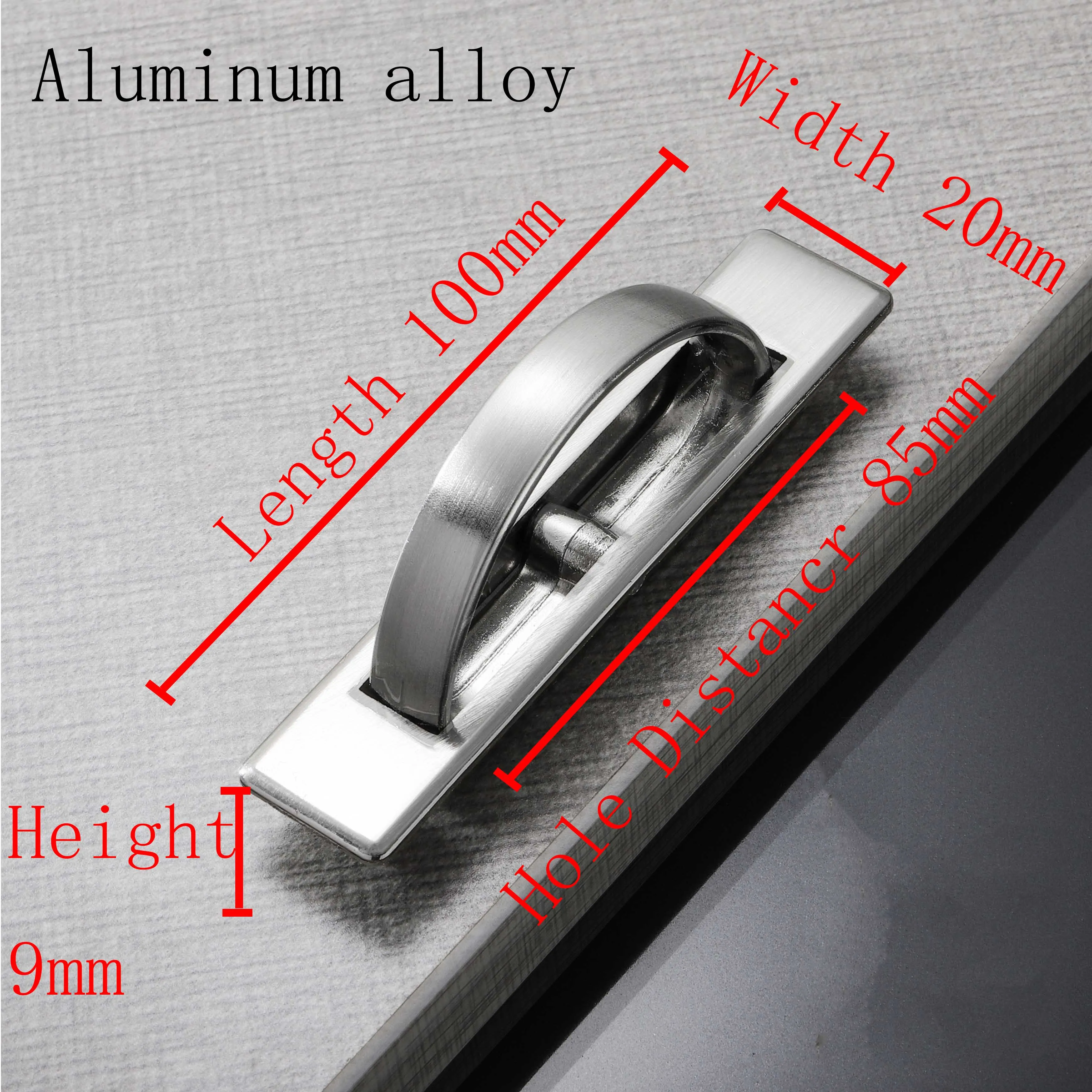 

Скрытые дверные ручки татами из цинкового сплава, утопленная крышка заподлицо, напольная ручка шкафа, черная, серебристая мебельная ручка, фурнитура