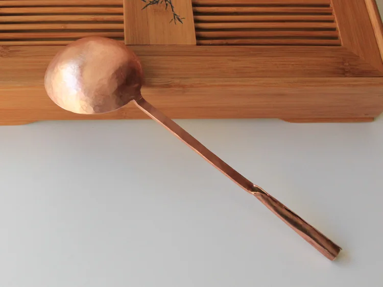 1 шт. ложка для столовой ложки из чистой меди | Дом и сад