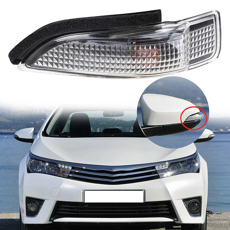 1 Pair Rearview Mirror Turn Signal Light Lamp Blink for Toyota Corolla Camry Yaris Prius C Avalon for Scion Im Venza 81740-52050