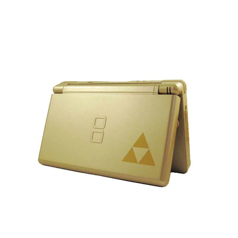 Для NDSL Ограниченная серия сменный Корпус чехол Чехол для Nod DS Lite Корпус Корпуса с кнопкой комплект полный комплект - Цвет: Золотой