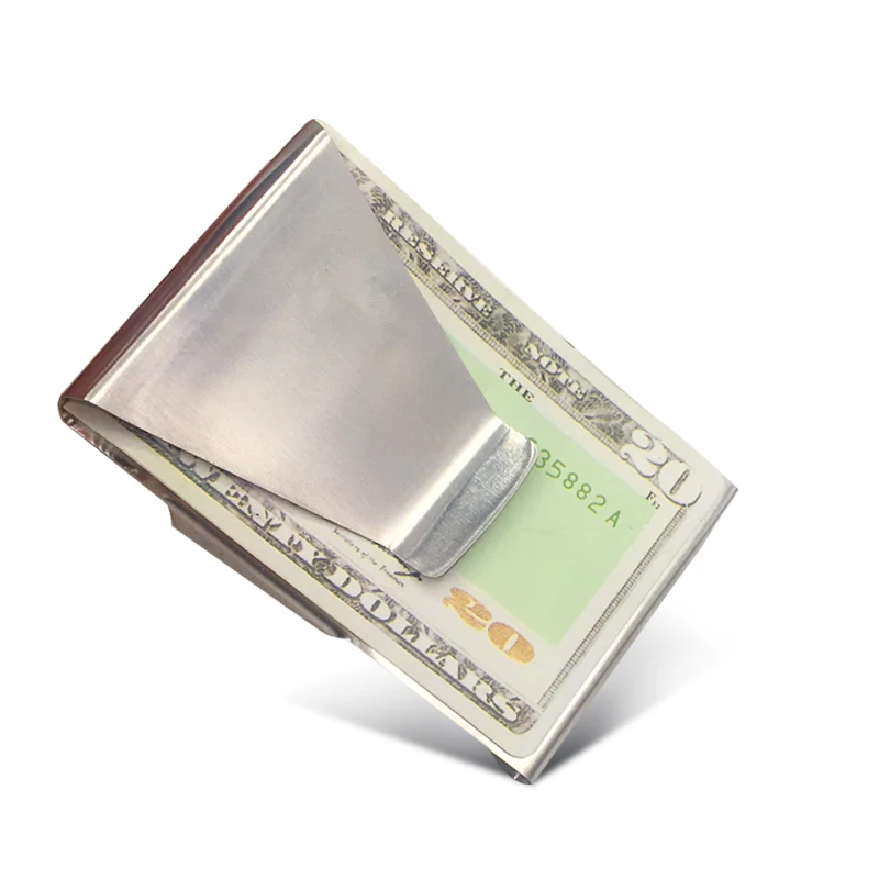1 шт. металлический зажим для денег из нержавеющей стали | Багаж и сумки