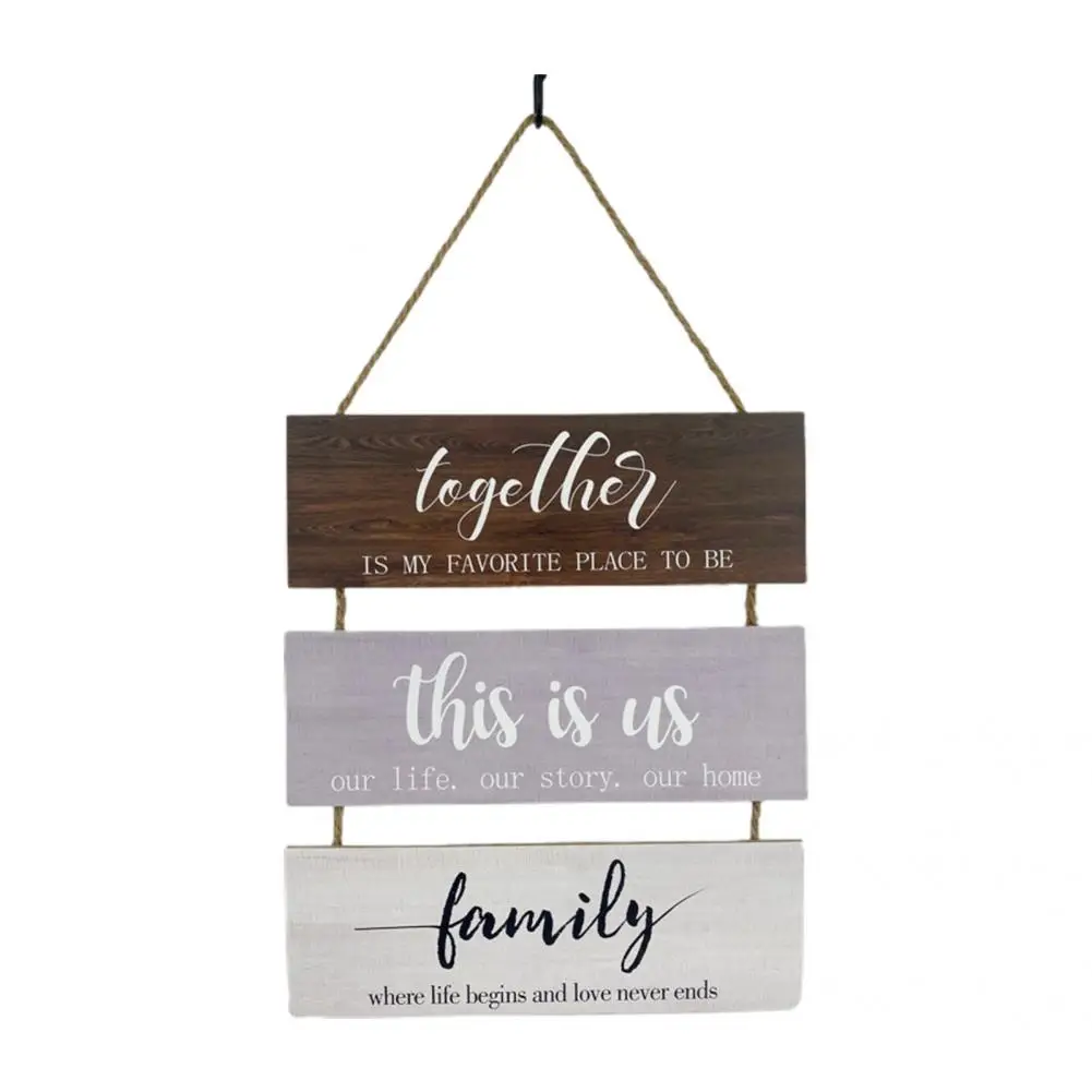 

Easy to Use Useful Restaurant Door Hanging Wooden Sign Wood Restaurant Sign Natural for Garden