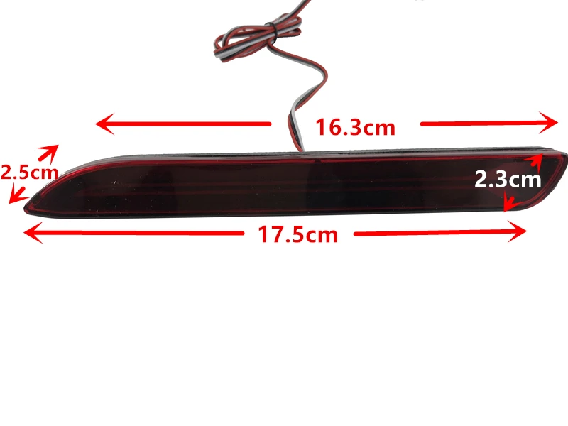 Новая модернизированная направляющая для отражателя светодиодный задний фонарь