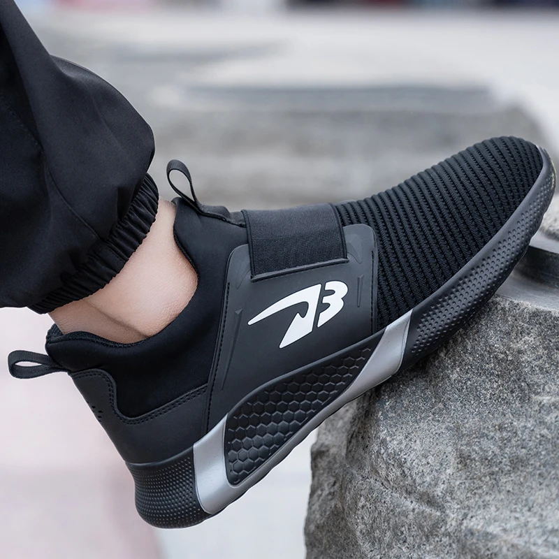 

New Safety Shoes Men Shoes Work Shoes Steel Toe Shoes Anti-Puncture Safety Shoes Women Men Work Sneakers Industrial Shoes Unisex
