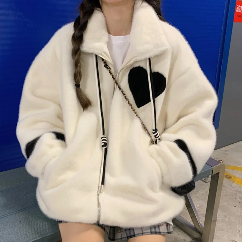 

Женская Стеганая куртка с воротником-стойкой, утолщенная теплая свободная стеганая куртка с длинным рукавом в Корейском стиле, зима 2021
